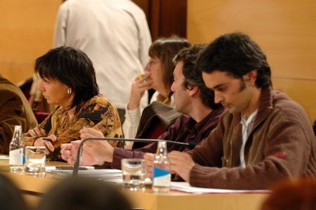 Safont-Elige, en primer término, durante el pleno