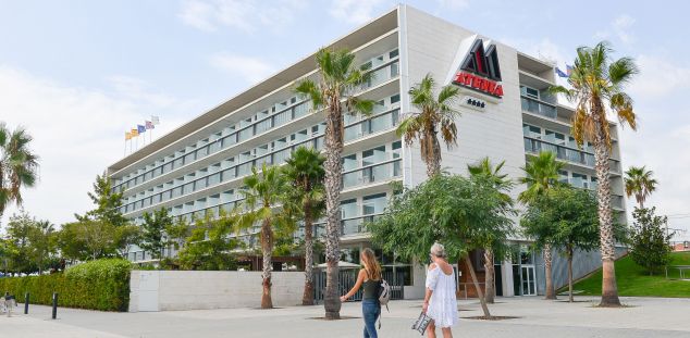 Imatge d'arxiu de l'hotel Atenea Imatge d'arxiu de l'hotel Atenea