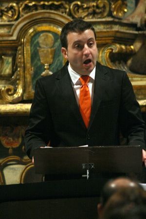 El contratenor Carlos Mena El contratenor Carlos Mena