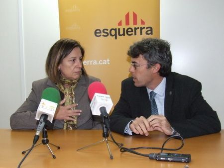 Carme Capdevila con Francesc Teixidó Carme Capdevila con Francesc Teixidó