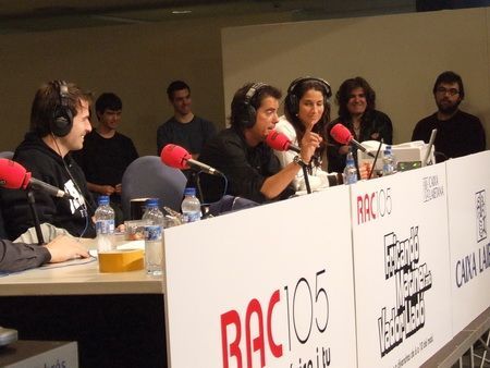 L'equip del Fricandó en directe