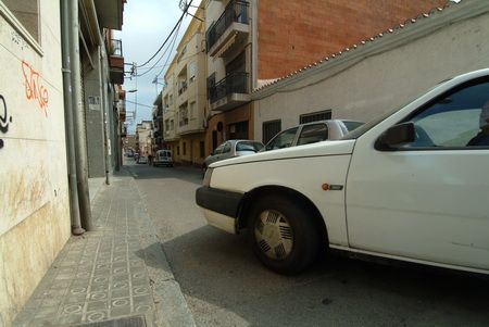 La acera de la calle Calassanç Marqués