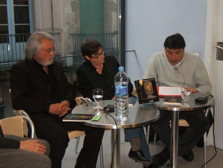 Surinyach, Cantos i Ibáñez a la presentació