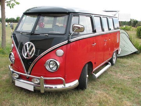 Uno de los modelos de Kombi T1 hechos antes de 1967 Uno de los modelos de Kombi T1 hechos antes de 1967