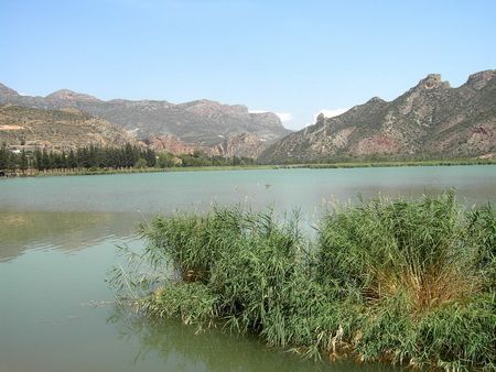 Una imagen del embalse