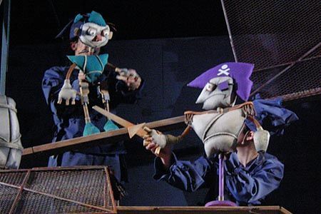 Una imagen de la obra Vuela, de Peter Pan Una imagen de la obra Vuela, de Peter Pan