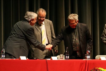 Fèlix Feliu, amb Baron i Carrera