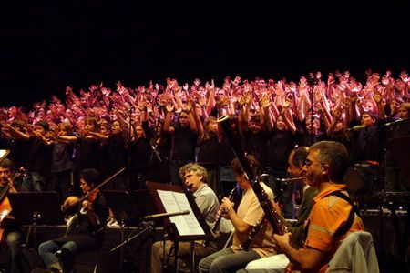 Una edició anterior de Cantània