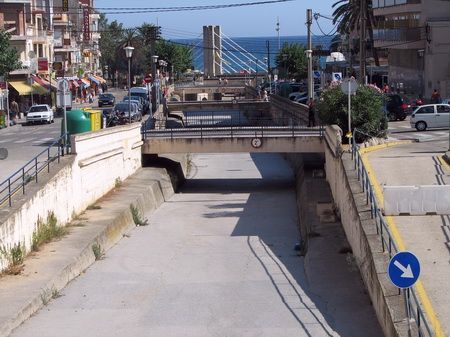 La riera de Calella La riera de Calella