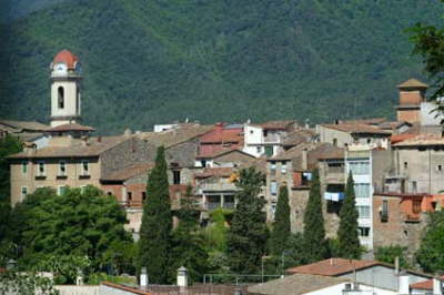 Vista general de Anglès Vista general de Anglès