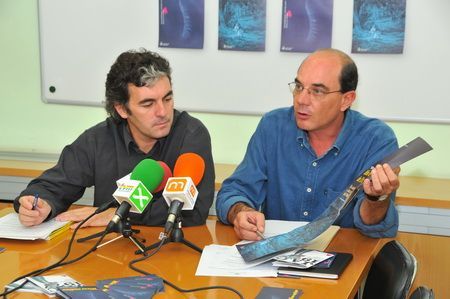 Penedès i Marfà, a la roda de premsa Penedès i Marfà, a la roda de premsa