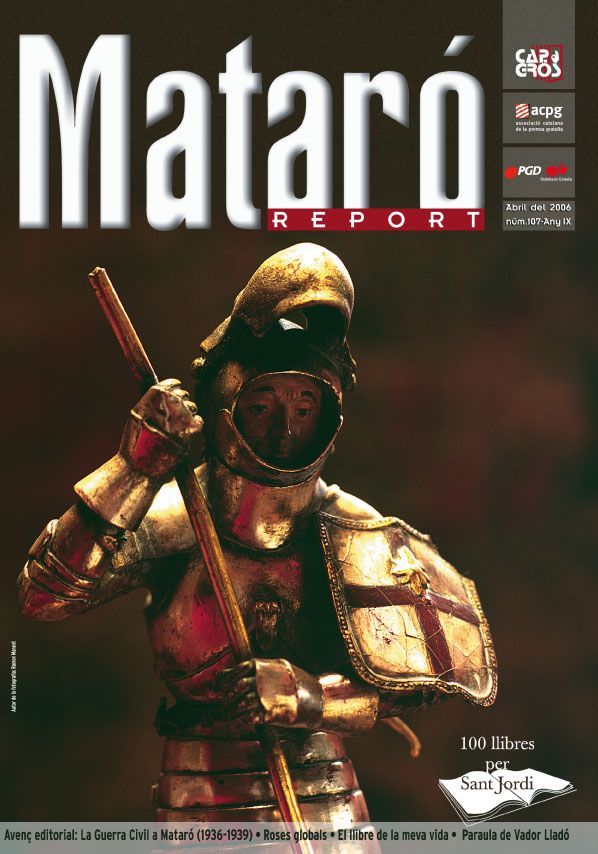 La portada de 'Mataró Report' del mes d'abril La portada de 'Mataró Report' del mes d'abril