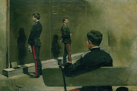Una de las obras de la muestra