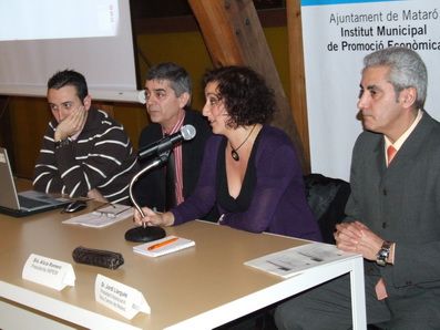 Un instant de la presentació de l'observatori Un instant de la presentació de l'observatori