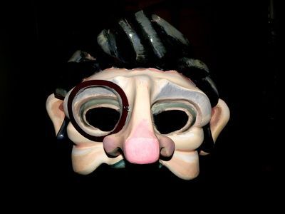 Algunes de les màscares de l'exposició