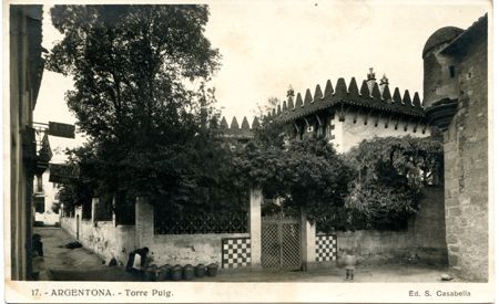Foto antigua de Can Sarriera