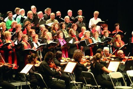 El Cor Madrigalista en una actuación en la ciudad