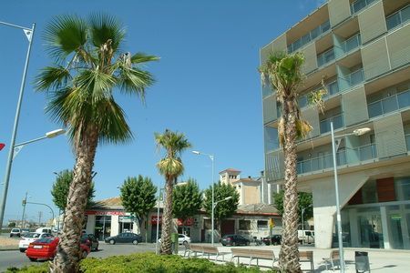 Ronda Barceló des de l'avinguda Maresme Ronda Barceló des de l'avinguda Maresme
