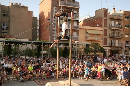 Un espectacle de circ de la festa de l'eny passat Un espectacle de circ de la festa de l'eny passat