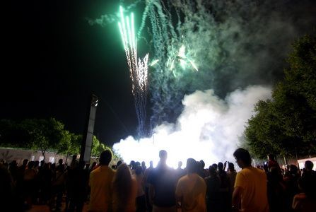 La Tronada de fi de festa de la passada edició de Santes