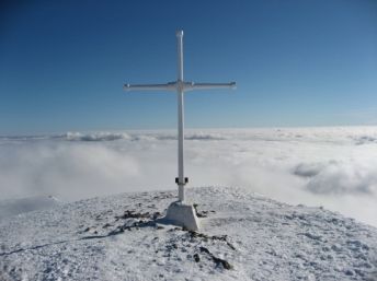 La cumbre del Taga nevado. La cumbre del Taga nevado.