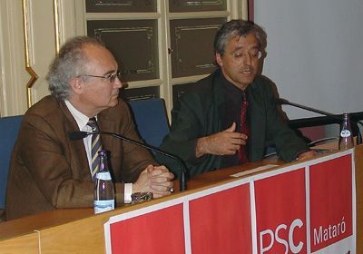 Mas i Trullén durant l'acte.